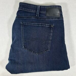 Mavi Men's Jake Slim Leg Blue Cotton Blend Size 40x28‎ Stretch Denim Jeans